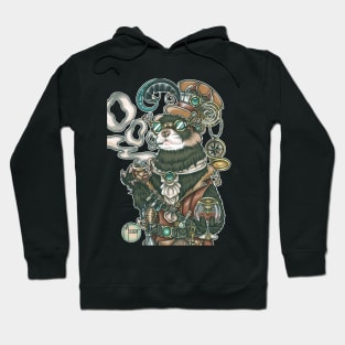 Steampunk Ferret Mr. Octavius Hoodie